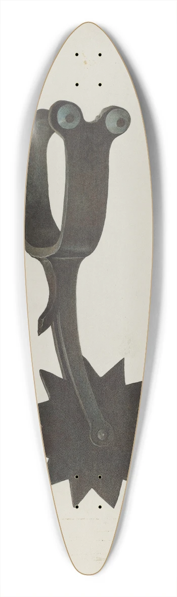 Robert W.R. Taylor - Spur 39.3 inch art pintail longboard deck