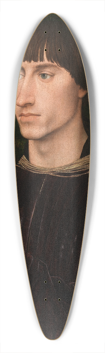Rogier van der Weyden - Philippe de Croy 39.3 inch art pintail longboard deck