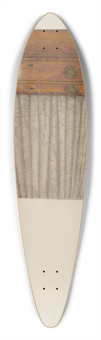 Rolland Livingstone - Sewing Table 39.3 inch art pintail longboard deck