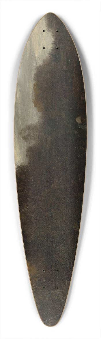 Roman Kazimierz Kochanowski - Landscape 39.3 inch art pintail longboard deck