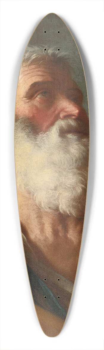 Roman School - SAINT PETER 39.3 inch art pintail longboard deck
