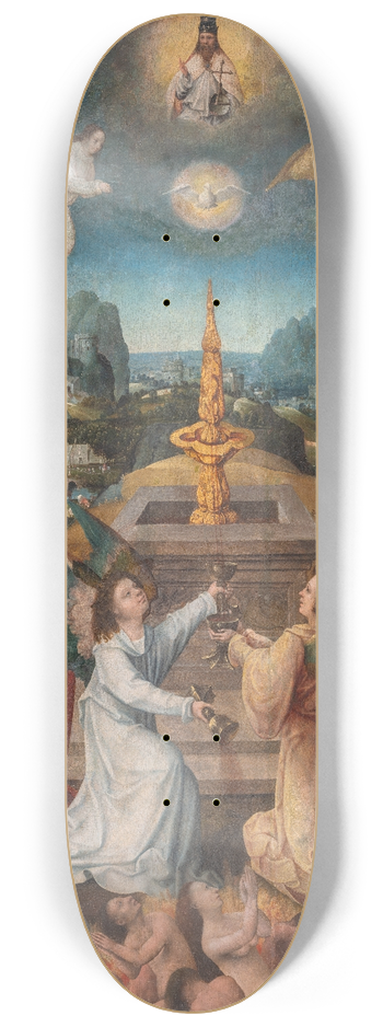 Goswin van der Weyden - Fons Pietatis 8.25 inch art skate deck