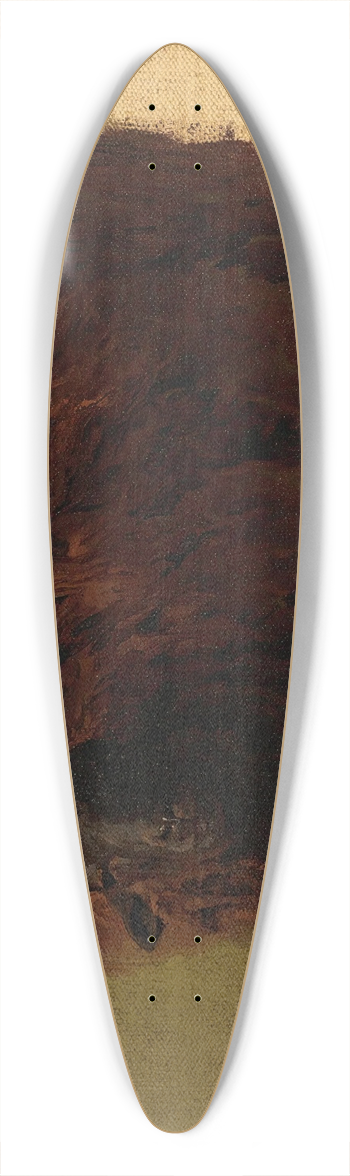 Rosa Bonheur - Large Wooly Sheep(Wether) 39.3 inch art pintail longboard deck