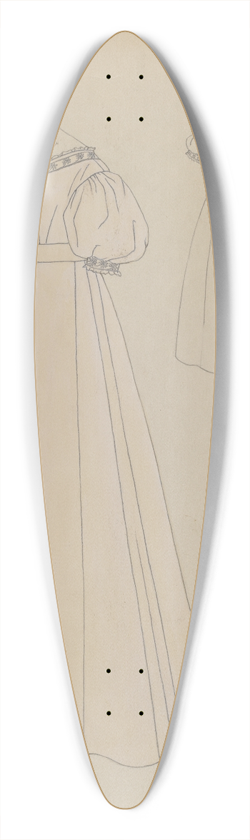 Rosalia Lane - Shift 39.3 inch art pintail longboard deck