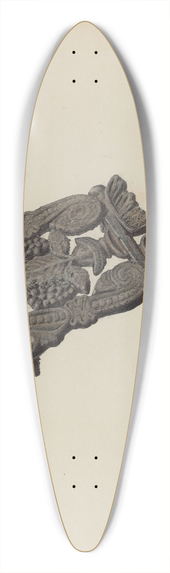Roy Weber - Trivet 39.3 inch art pintail longboard deck