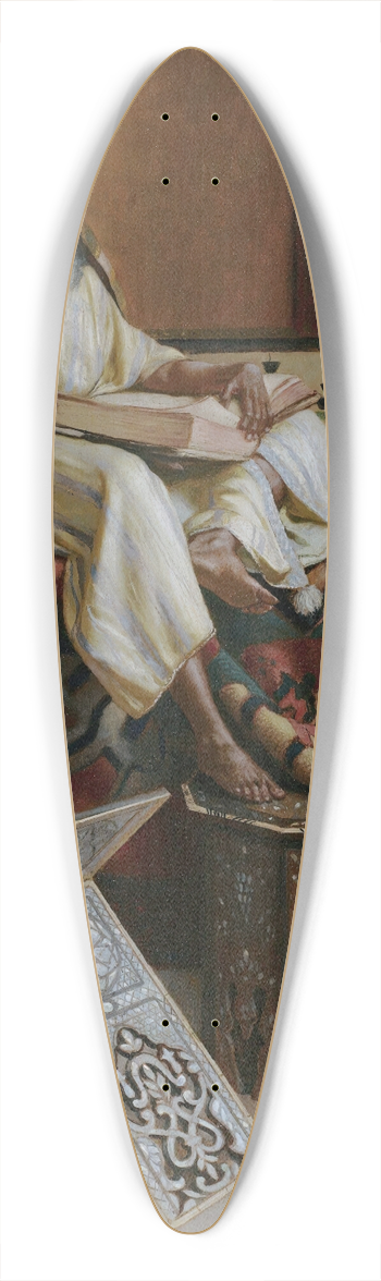 Rudolf Ernst - The Scholar 39.3 inch art pintail longboard deck