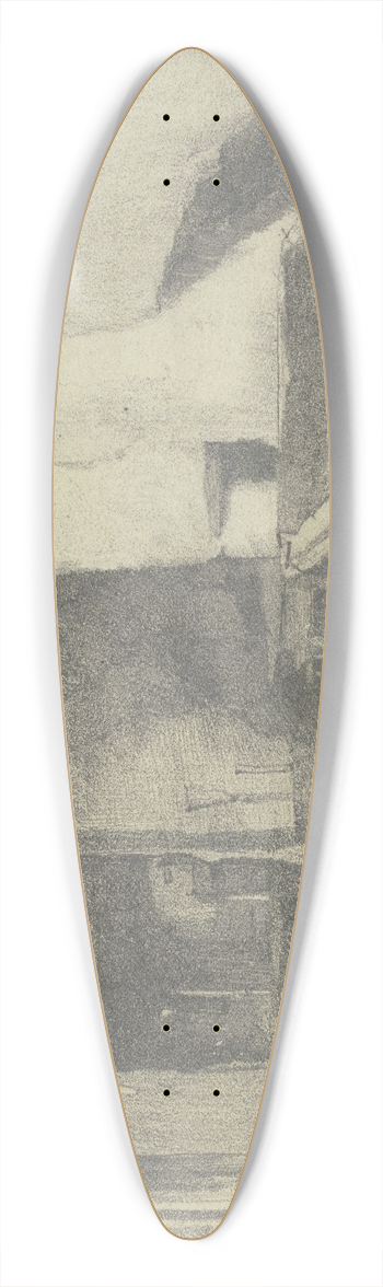 Rudolf Hirth du Frnes - Interieur aus Sterzing, Tirol 39.3 inch art pintail longboard deck