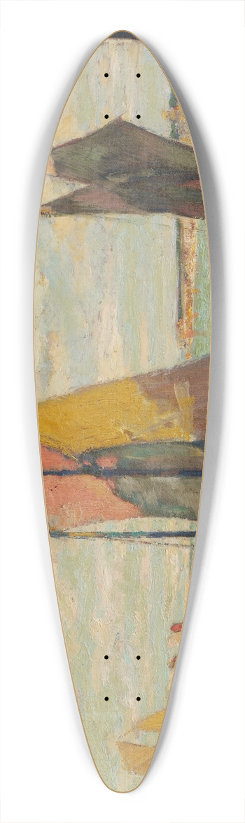 Rudolf Lw - Marine 39.3 inch art pintail longboard deck