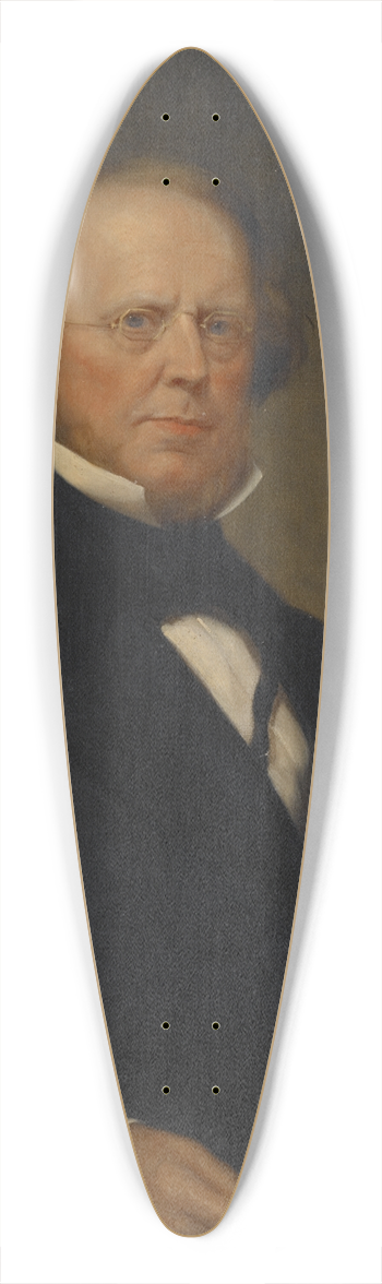 Rufus Wright - The Honorable Roger Sherman Baldwin 39.3 inch art pintail longboard deck