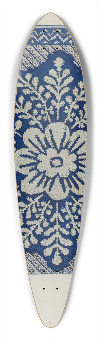 Ruth M. Barnes - Coverlet 39.3 inch art pintail longboard deck
