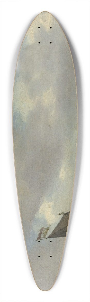Salomon van Ruysdael - Marine 39.3 inch art pintail longboard deck