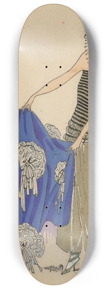 G-P. Joumard - Tissus de chez MATHIEUFantaisie Orientale 8.25 inch art skate deck