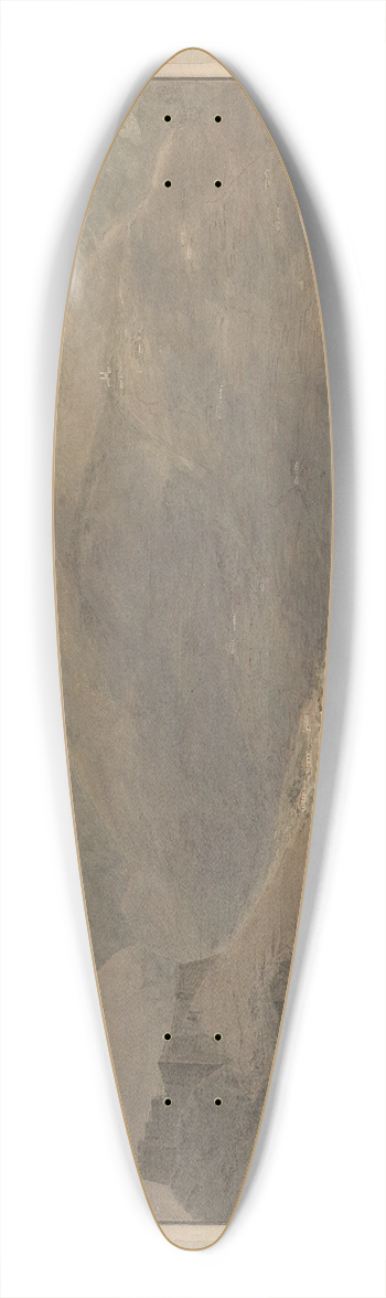 Samuel Davis - Madeira 39.3 inch art pintail longboard deck