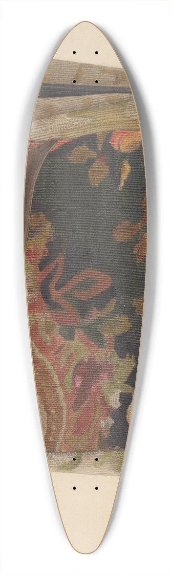 Samuel Faigin - Carpet Bag 39.3 inch art pintail longboard deck