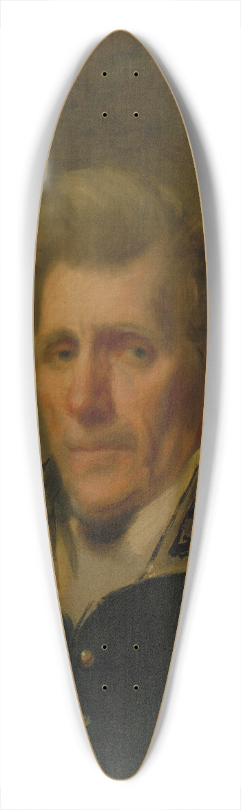 Samuel Lovett Waldo - General Andrew Jackson 39.3 inch art pintail longboard deck