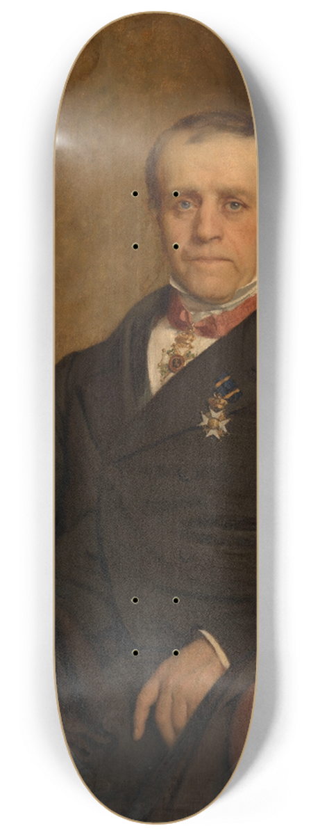 Alexandre Nestor Nicolas Robert - The Architect Tieleman Franciscus Suys 8.25 inch art skate deck