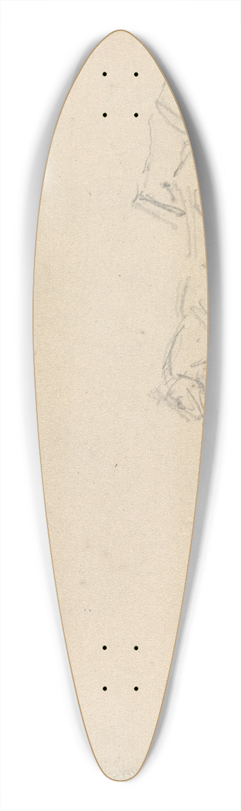 Sawrey Gilpin - Study of Cattle 39.3 inch art pintail longboard deck