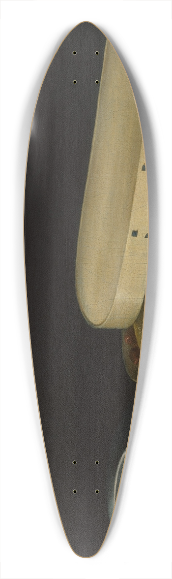 Sebastian Stoskopff - Still Life with Shells and a Chip-Wood Box 39.3 inch art pintail longboard deck
