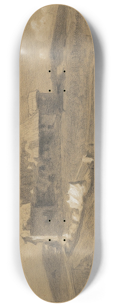 Guglielmo Ciardi - The Intersection 8.25 inch art skate deck