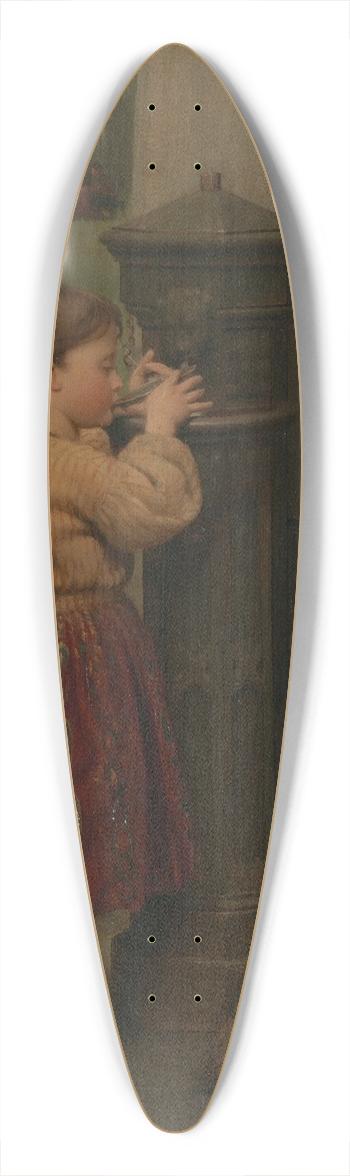 Seymour Joseph Guy - The Crossing Sweeper 39.3 inch art pintail longboard deck
