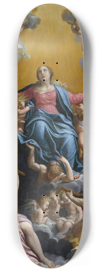 Guido Reni - Assumption of the Virgin 8.25 inch art skate deck