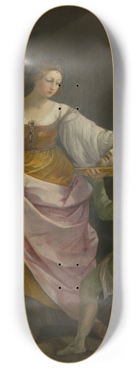 Guido Reni - Salome with the Head of Saint John the Baptist 8.25 inch art skate deck