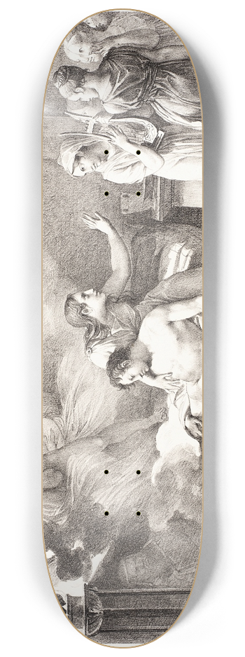 Guillaume-Guillon Lethire - Electre 8.25 inch art skate deck