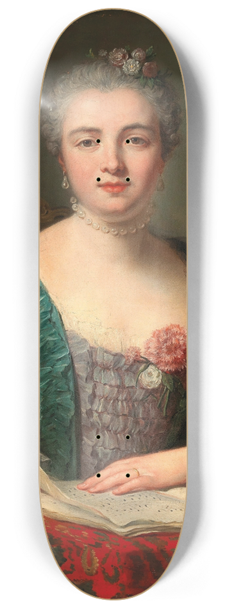 Guillaume Voiriot - Portrait Of A Young Lady 8.25 inch art skate deck