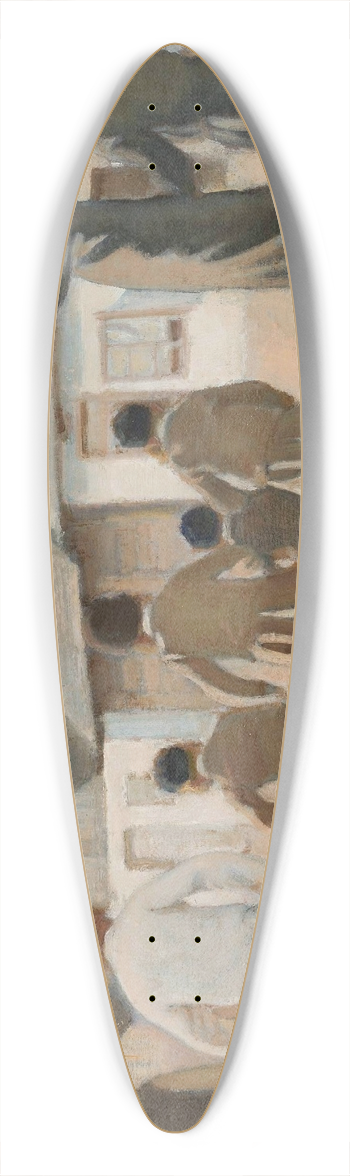 Stanisaw Dbicki - To the cheder 39.3 inch art pintail longboard deck