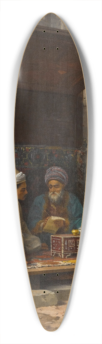 Stanislaus von Chlebowski - ThePublic Scribe,Constantinople 39.3 inch art pintail longboard deck