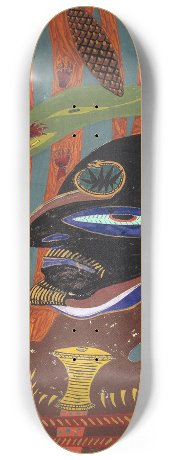 Gustaf Munch-Petersen - Jgerens je 8.25 inch art skate deck