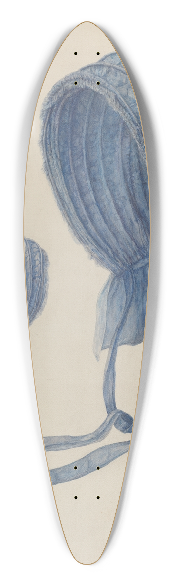 Stella Mosher - Bonnet 39.3 inch art pintail longboard deck