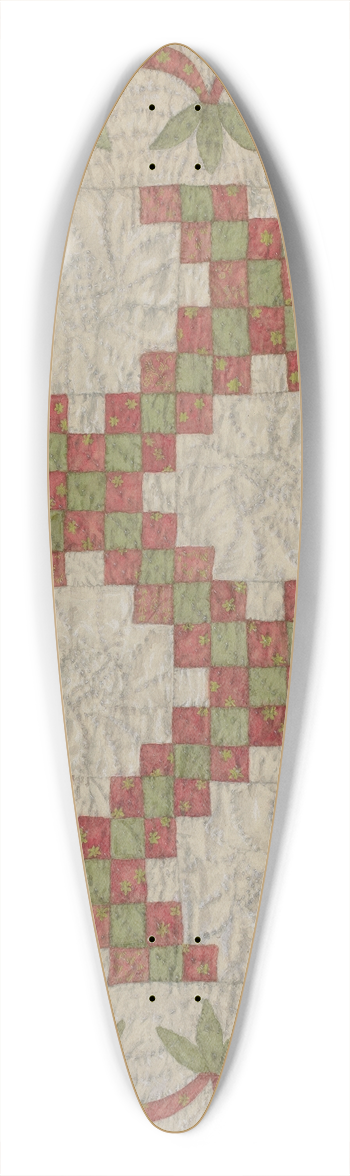 Stella Mosher - Quilt for Dolls Bed 39.3 inch art pintail longboard deck