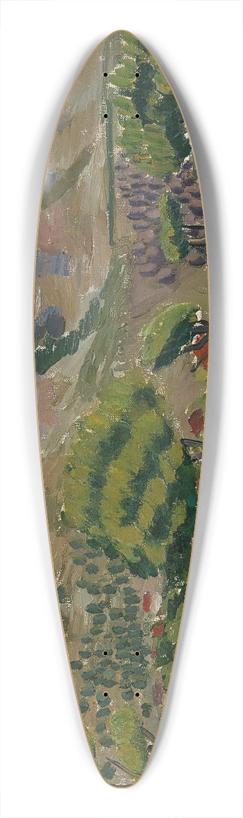 Sulho Sipil - Table Mount 39.3 inch art pintail longboard deck