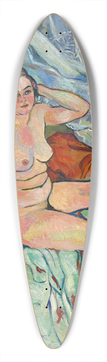 Suzanne Valadon - Nu assis au bord dun lit 39.3 inch art pintail longboard deck
