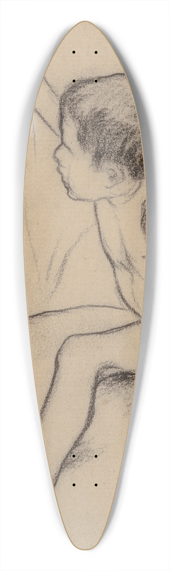 Suzanne Valadon - Nude boy 39.3 inch art pintail longboard deck