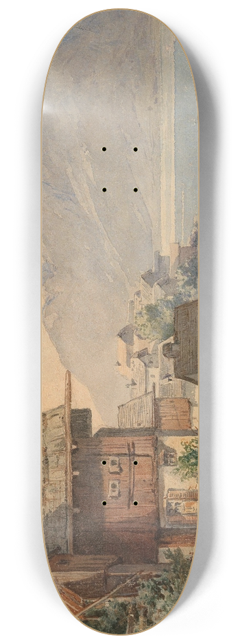 Gustav Barbarini - Hallstatt 8.25 inch art skate deck