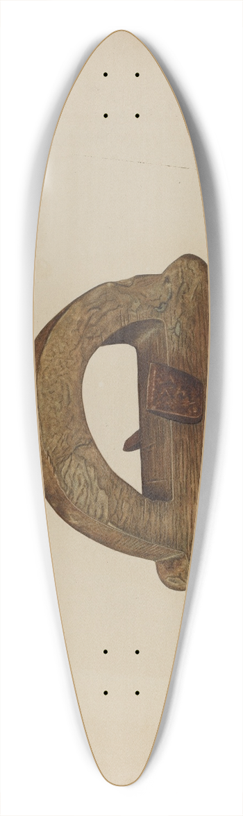 Sydney Roberts - Plane 39.3 inch art pintail longboard deck