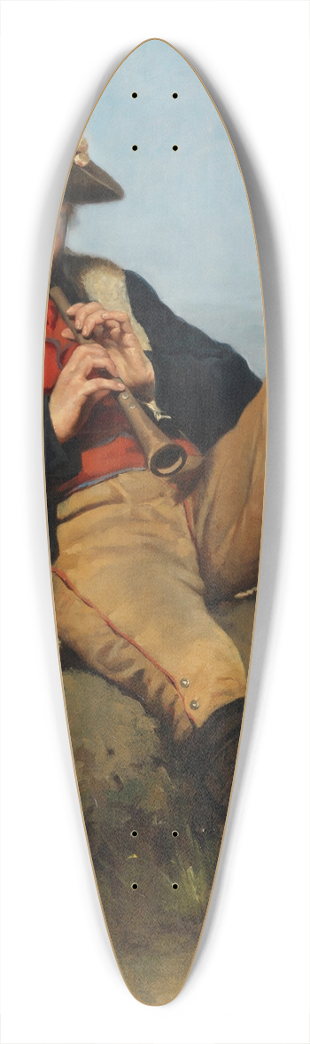 Tadeusz Ajdukiewicz - The shepherd boy 39.3 inch art pintail longboard deck