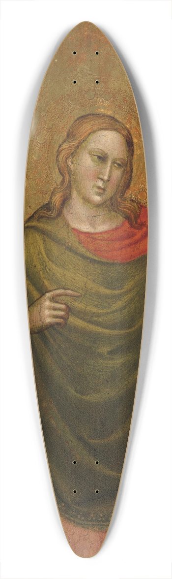 The Master of the Misericordia - A prophet 39.3 inch art pintail longboard deck