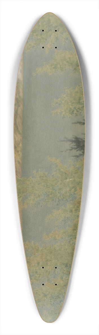 Theodor Kittelsen - Vren (Spring) 39.3 inch art pintail longboard deck