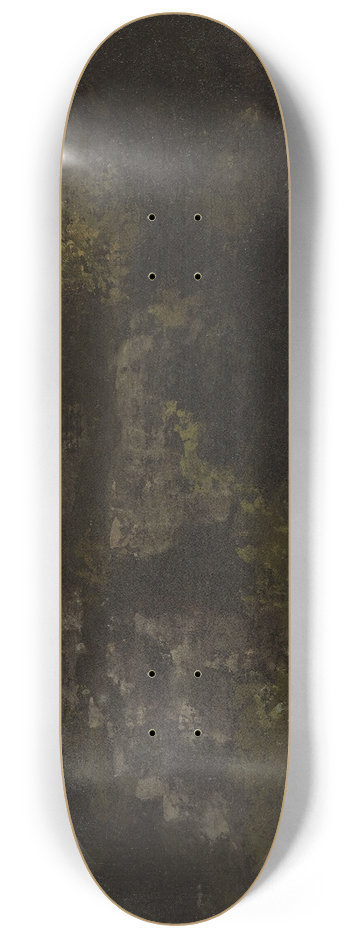 Gustave Courbet - Rochers  Ornans 8.25 inch art skate deck