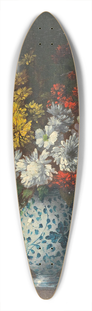 Thodule Ribot - Blumenstck 39.3 inch art pintail longboard deck