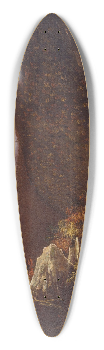 Thomas Cole - From the Top of Kaaterskill Falls 39.3 inch art pintail longboard deck
