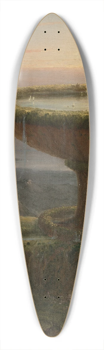 Thomas Cole - The Titans Goblet 39.3 inch art pintail longboard deck