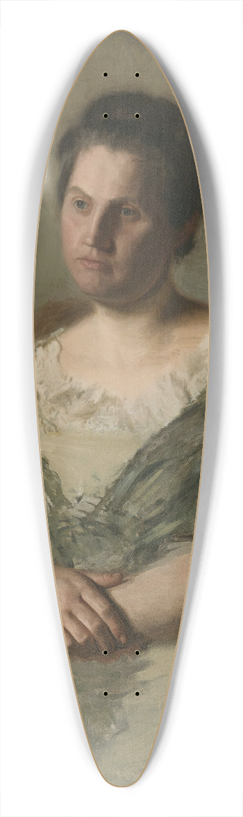 Thomas Eakins - Mrs. William Shaw Ward 39.3 inch art pintail longboard deck