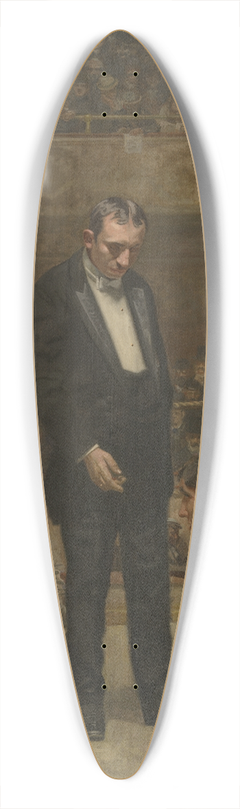 Thomas Eakins - Taking theCount 39.3 inch art pintail longboard deck