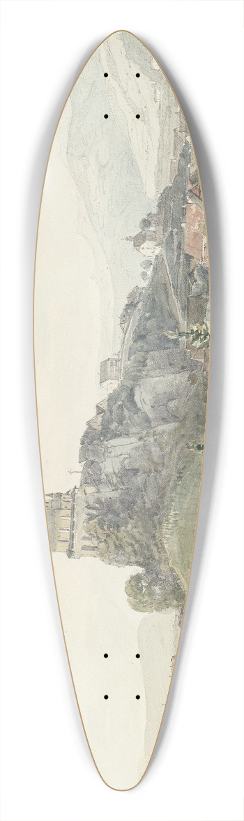 Thomas Ender - Rankweil 39.3 inch art pintail longboard deck