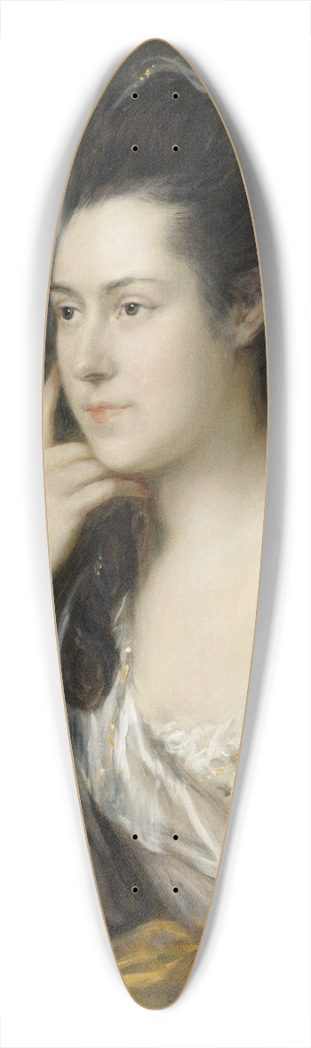 Thomas Gainsborough - Sarah Rowlls Chad 39.3 inch art pintail longboard deck