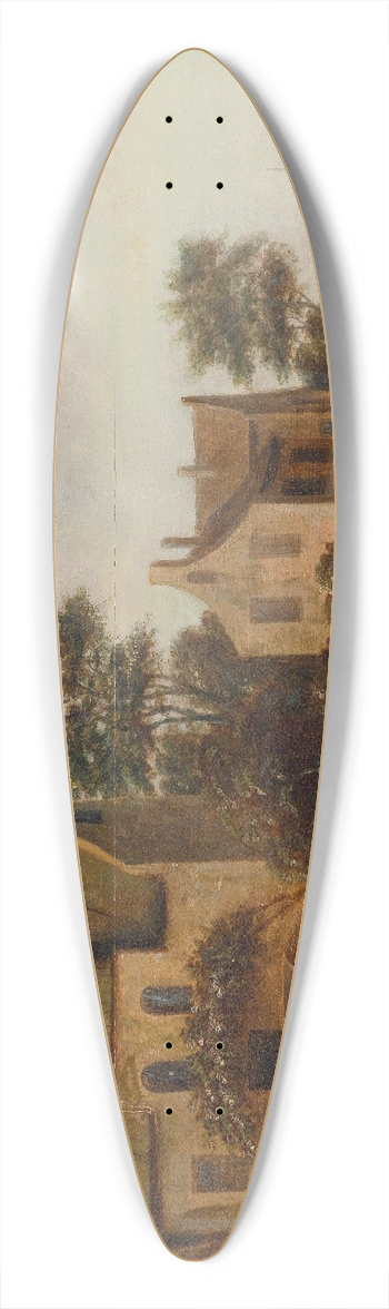 Thomas Heeremans - Dorfstrae 39.3 inch art pintail longboard deck